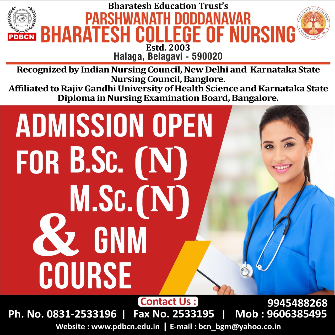 Bharatesh College of Nursing